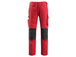 Calças Grandes Com Bolsos Para Joelheiras Unique 12679 Vermelho 50 / 32 MASCOT