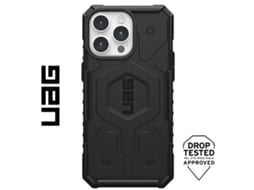 Capa para iPhone 15 Pro Max UAG Silicone Preto