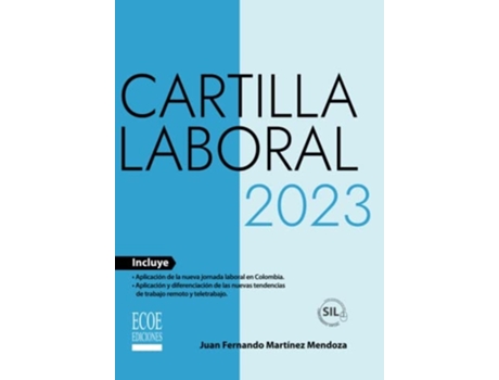 Livro Cartilla Laboral 2023 de Sr Juan Fernando Martínez Mendoza (Espanhol)