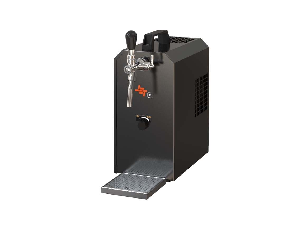 Maquina de Cerveja Jet 30 Refrigerador de Fluxo Contínuo Refrigerador a Seco de 1 Linha Até 35 Litros / H Keg:Type G ICH-ZAPFE