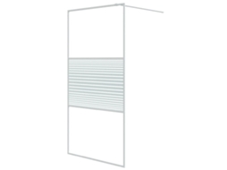Shower Wall, Shower Walls Vidaxl Branco Vidro (100 X 195 Cm)