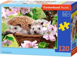 Puzzle CASTORLAND Springtime (120 Peças)