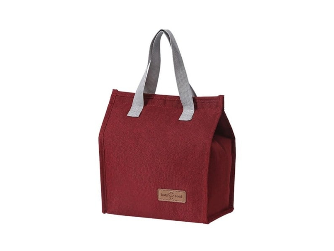 Bolsa Térmica para Almoço Vermelha BRILVIBERA
