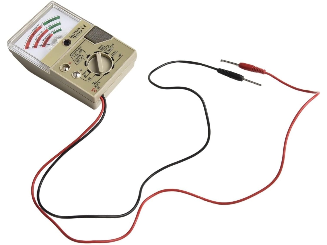 Testador De Voltagem Para Pilhas Aa E Aaa (cdn)
