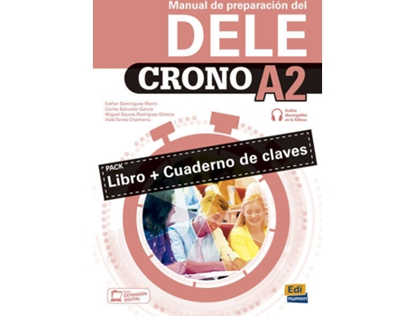 Livro Crono A2 Libro Y Cuaderno De Claves de Vários Autores (Espanhol)