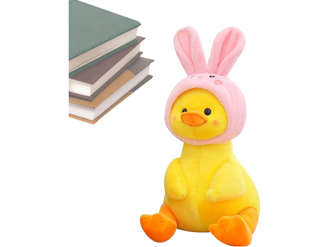 Pato De Pelúcia, Pato De Pelúcia Amarelo De 25 Cm (9,84 Polegadas) Com