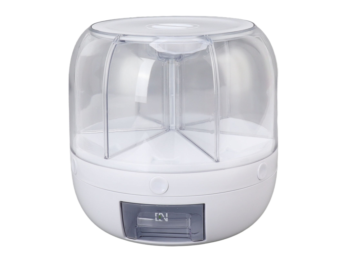 Dispenser de Arroz LAXISCREED 6 Compartimentos Transparente 13.2lb