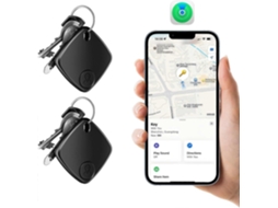 Kit Com 2 Rastreadores Bluetooth Inteligentes – Localizador De Chaves E Bagagem Compatível Com Dispositivos Ios. Rastreador Anti-perda Para Chave