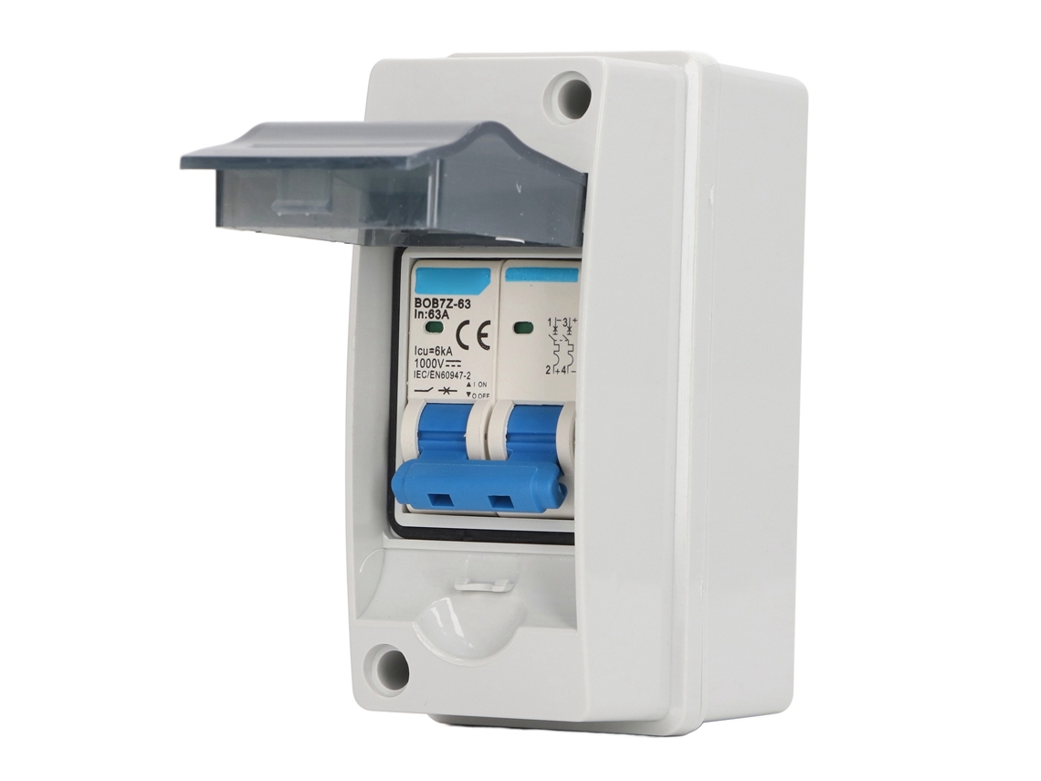 Disjuntor Solar Pv Ip65 63a 1000v