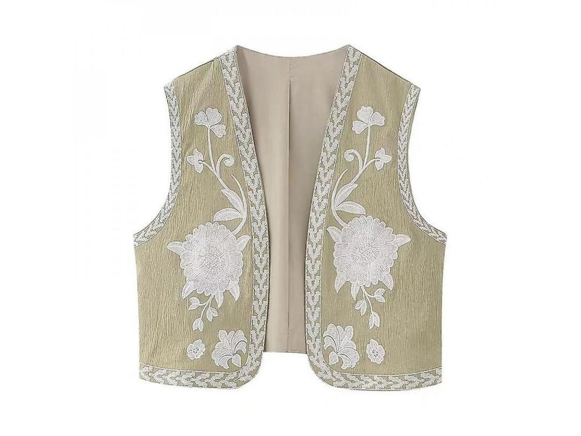 2026-chaleco De Mulher Estilo Étnico Com Bordado Floral Vintage Curto Para Verão Casual Qdw S Style-5