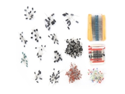 Kit Resistor Capacitor Diode Transistor Led 1390pcs