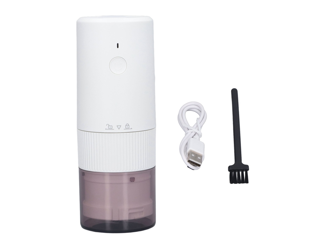 Moinho Elétrico Café LAXISCREED Portátil Usb Branco