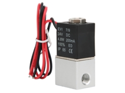 Válvula Solenóide Dc 24v Laxiscreed, Rápida Resposta, 2/2 Vias Para Automação Industrial