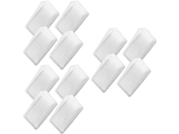 12 Cunhas De Pvc Transparentes Para Portas, Móveis E Peças, Previnem O Deslizamento.