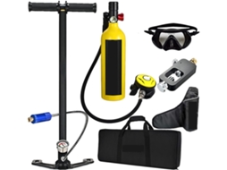 Mini Cilindro de Mergulho SFUSHOS com Respirador, Estilo Lazer ao Ar Livre