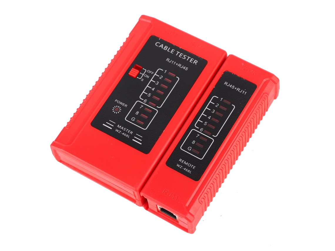 Testador de Cabo de Rede Lan Rj45 Rj11 | S/MARCA