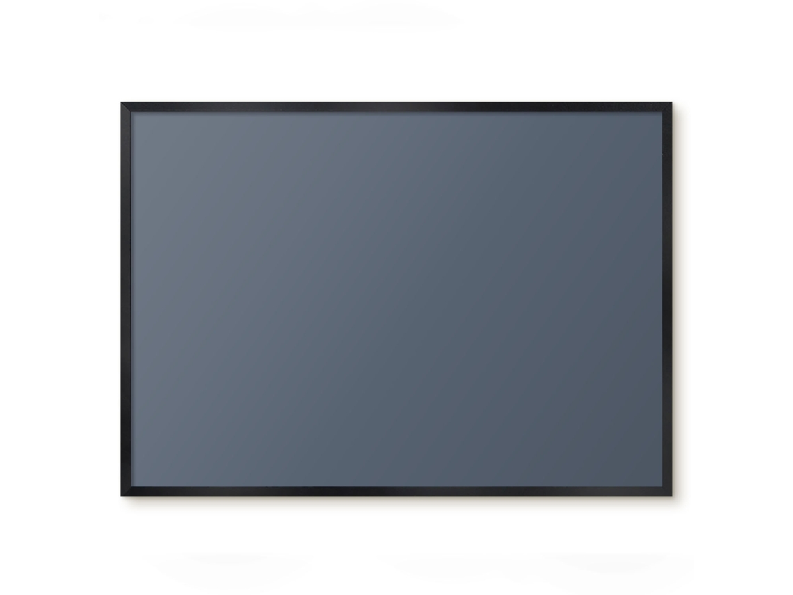 Magnetic Board Chestnut Brown For The Living Room Espelharte (70x50 Cm)