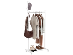 Charriot com 5 Ganchos e Prateleira 68x43x171cm S/MARCA