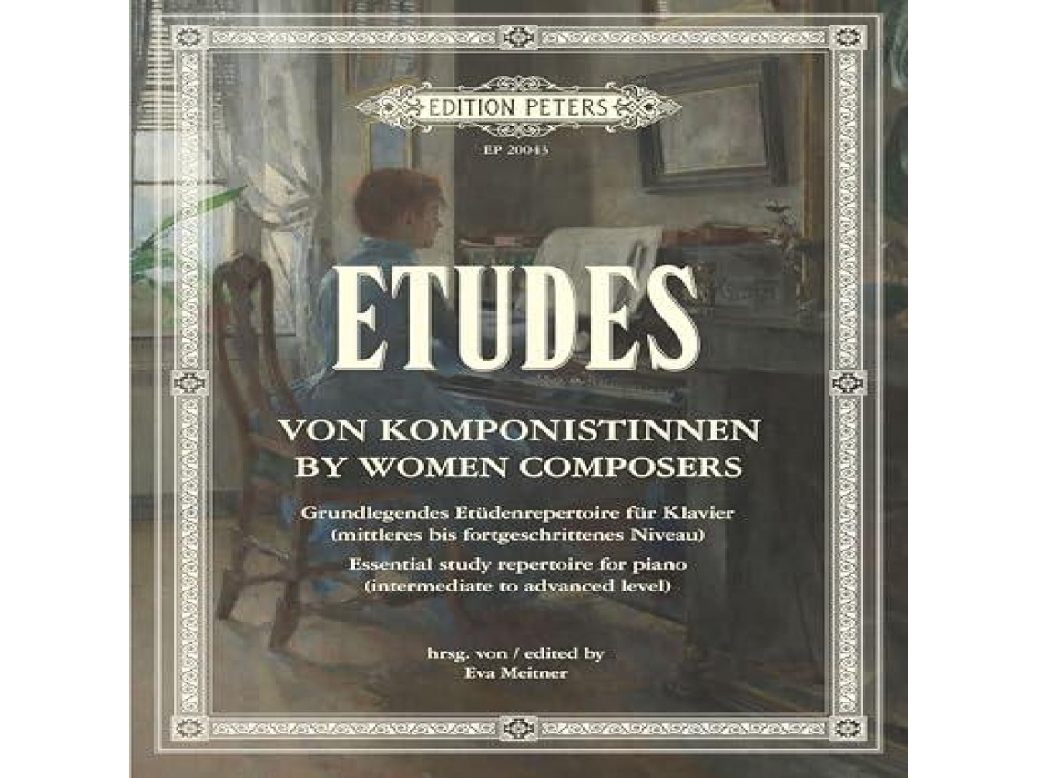 Livro Etudes by Women Composers de Edition Peters (Inglês)