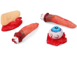 Adereços DISFRAZZES Pack De Restos Humanos (7 cm)
