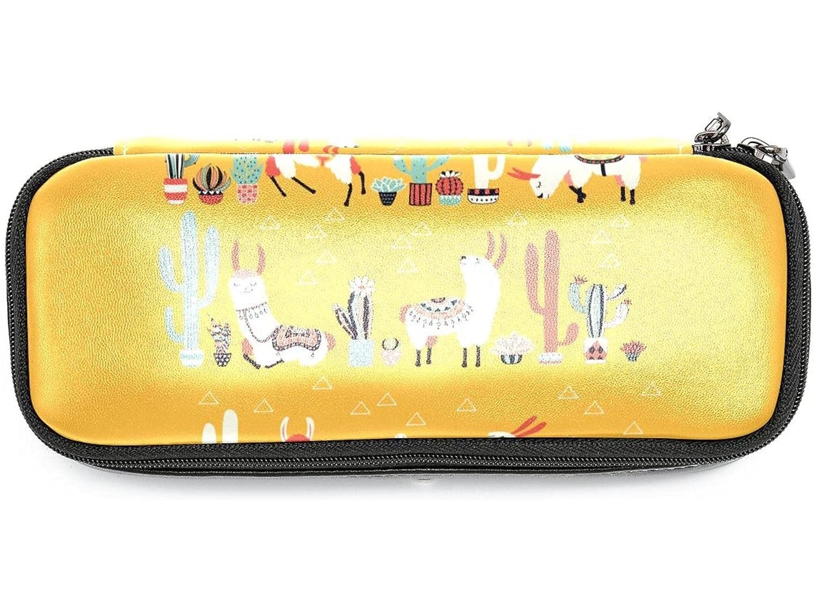 Estojo grande em formato de cacto, ideal para escola, mesa, adultos, meninas e meninos.