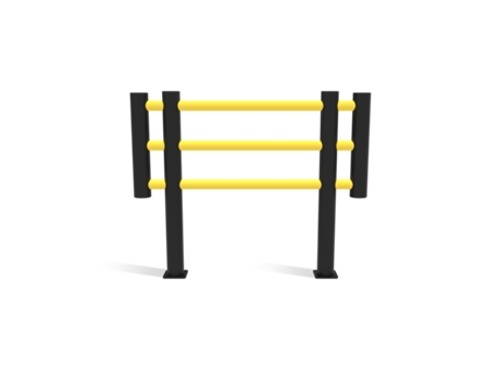 Barreira de segurança DANCOP Unidade fixa Foxtrot 1,5 m