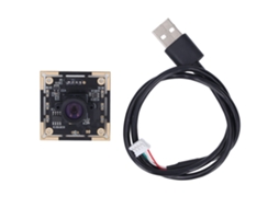 Módulo de câmera 1mp com saída USB 2.0, placa de câmera para computador, 100 graus, foco manual