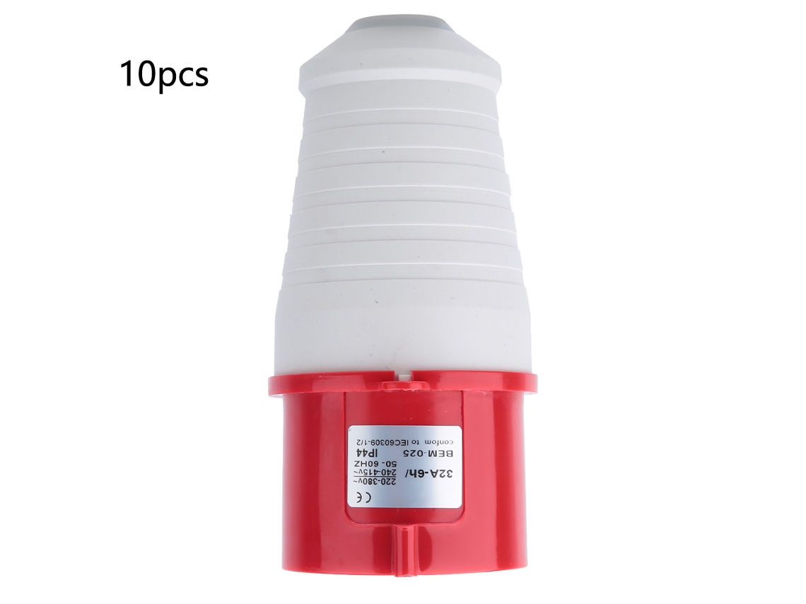 Laxiscreed Tomada Industrial Ip44 À Prova De Água Com Carcaça De Plástico Ignífugo