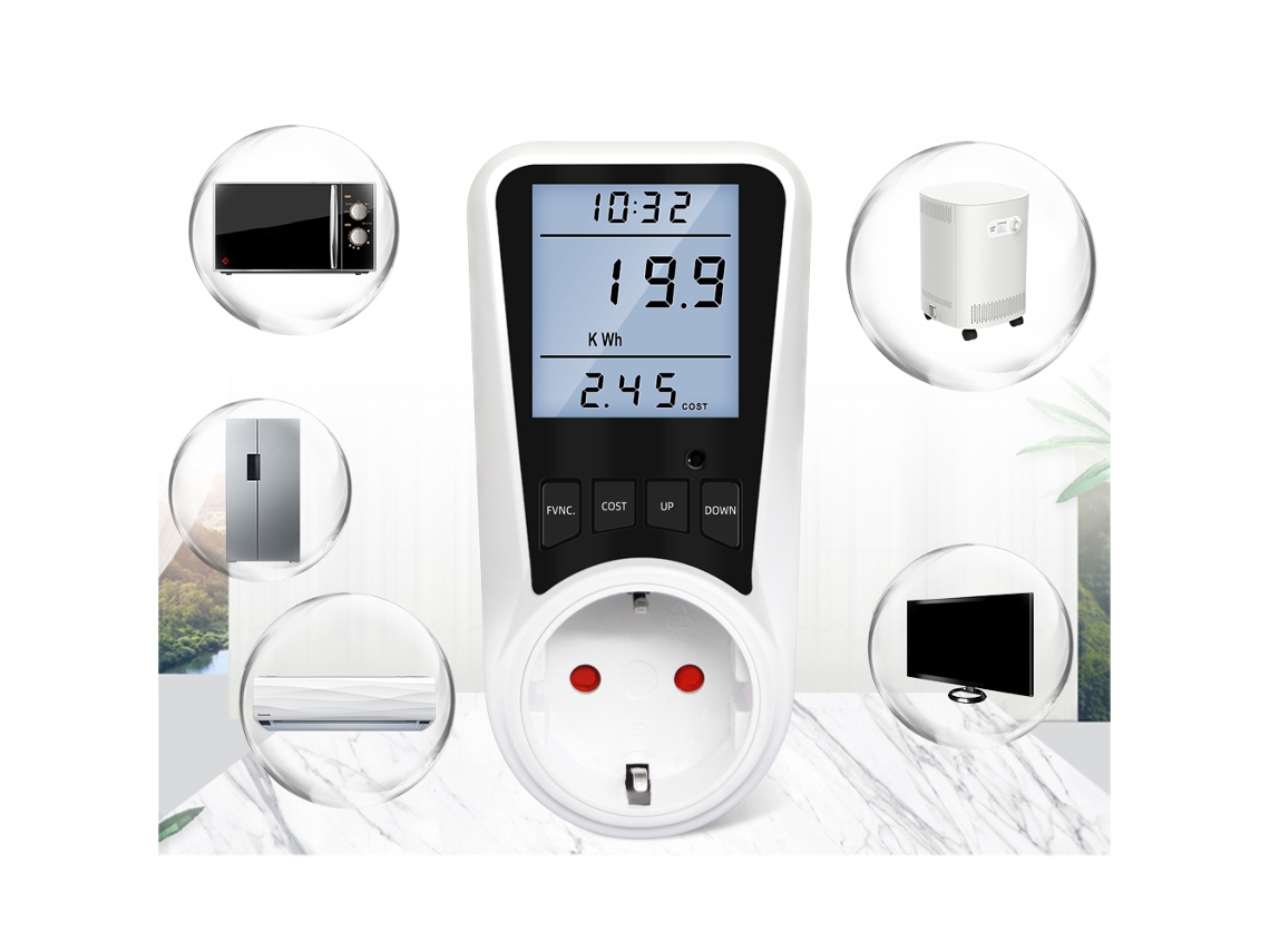 Medidor De Energia Medidor De Consumo De Energia Medidor De Eletricidade Brilvibera