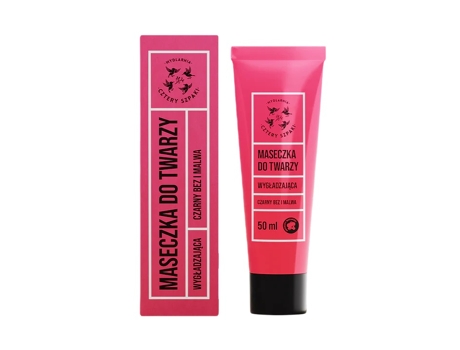 Máscara facial calmante de malva-de-sabugueiro da Four Spouts Soapery, 50ml Mydlarnia Cztery Szpaki