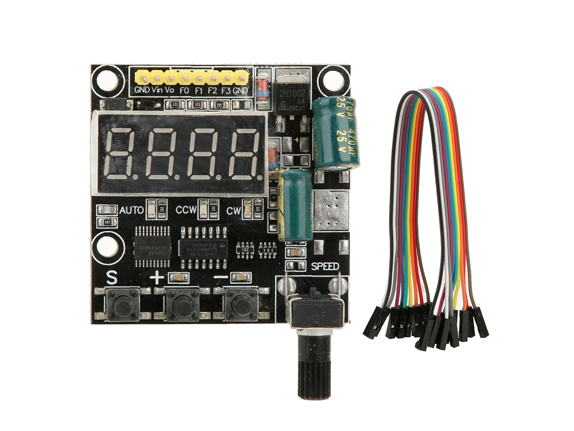 Módulo Driver De Motor Controle Automático/manual Pwm Velocidade Dc Motor Cw/ccw