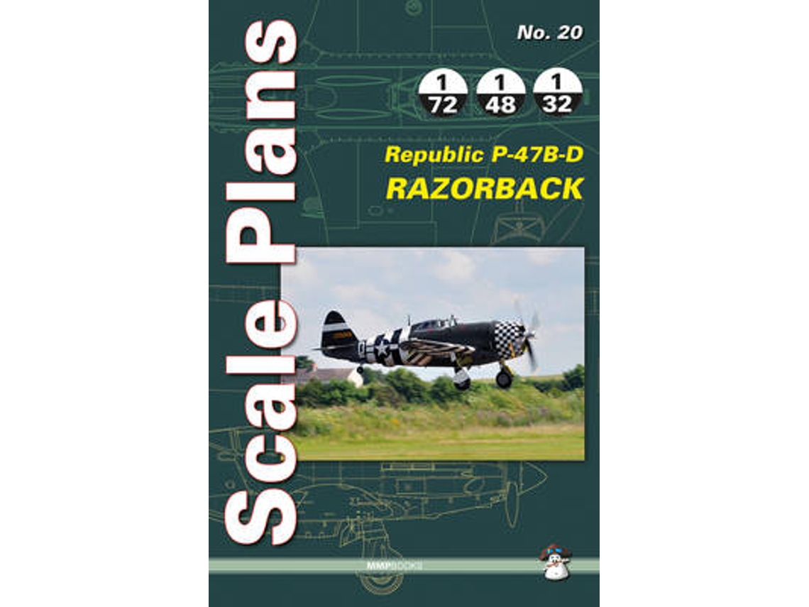 Livro Republic P-47b-D Razorback de Dariusz Karnas (Inglês)