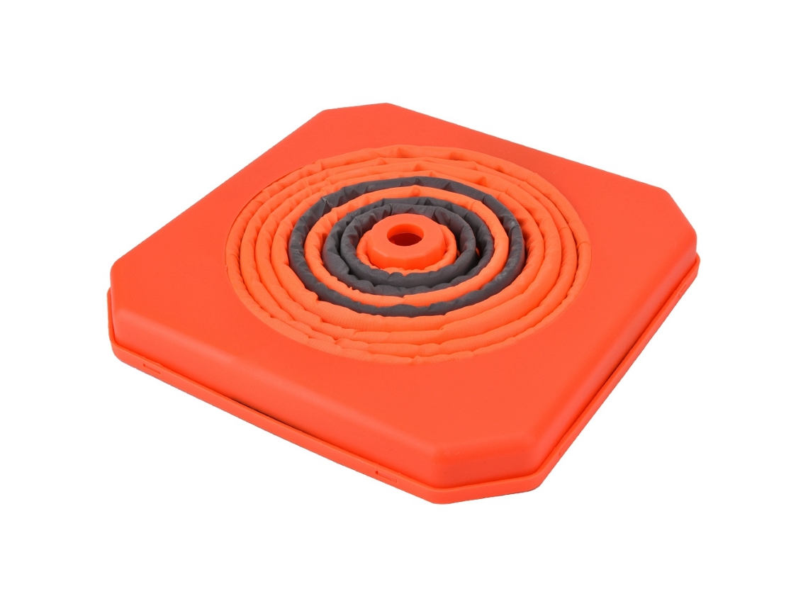 Cone De Trânsito Retrátil Tipo Elevação 70cm (alta Qualidade, Refletivo)