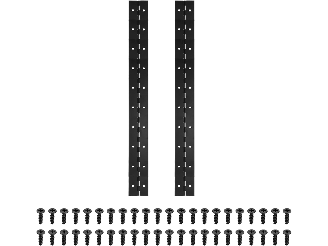Dobradiça Contínua De 20x2 Polegadas Para Piano, Pacote Com 2