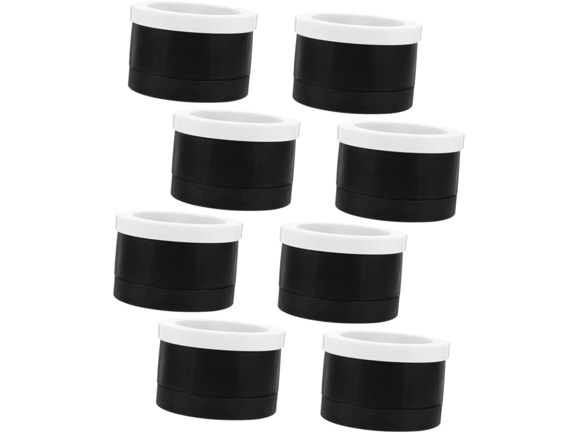 Tehaux Conjunto De 8-protetores Pés Para Móveis, Elevação De Altura, Para Sofás, Mesas E Eletrodomésticos Duráveis