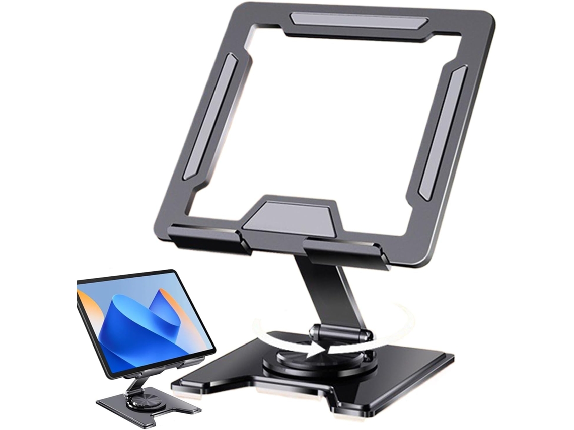 Suporte Para Tablet, Portátil E Dobrável Com Base Giratória.