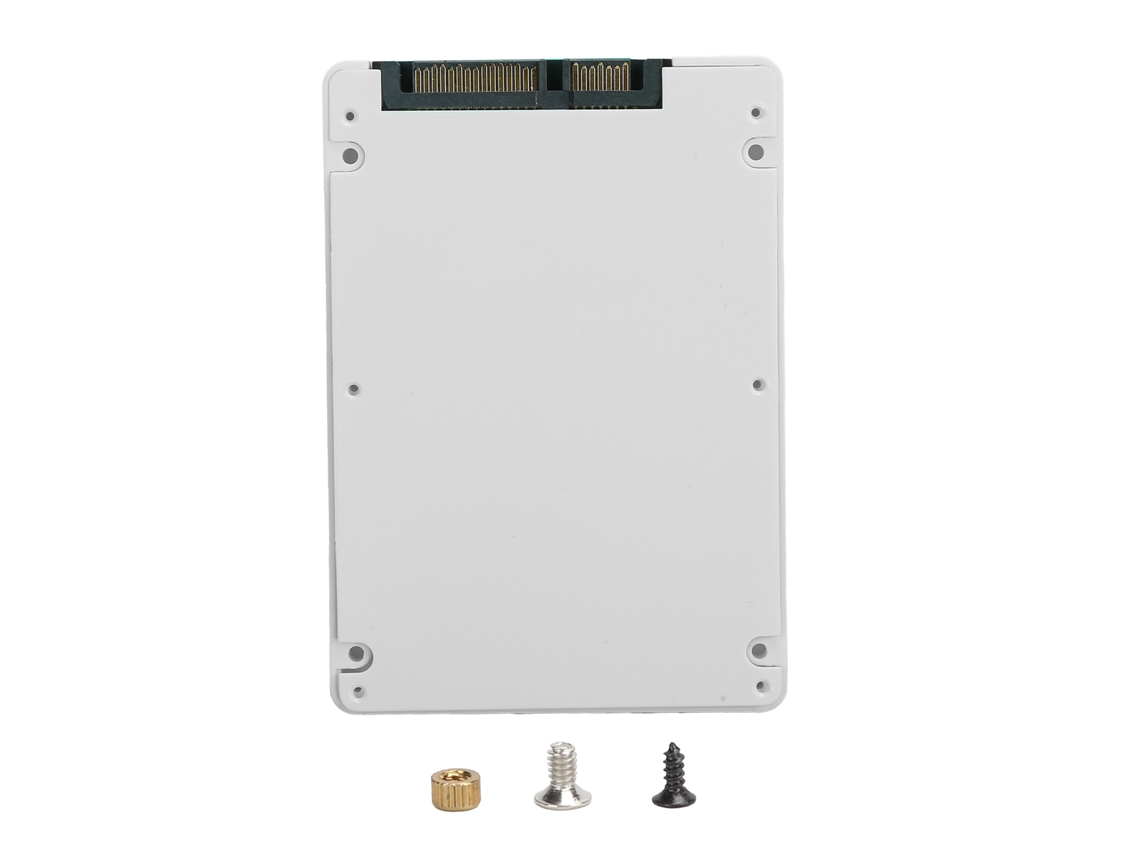 Caixa Adaptadora Msata Para Sata3.0 Acessórios De Computador Ssd De 2.5 Polegadas Branco