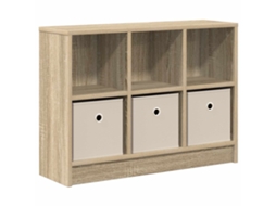 Conjunto 1 Unidade De Armazenamento Buffet Vidaxl Castanho Derivados De Madeira (73,5 X 22,5 X 53,5 Cm)