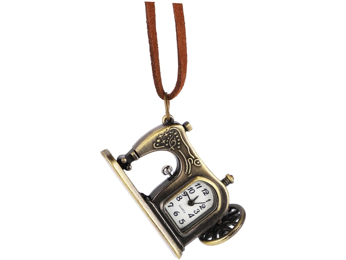 Relógio Retro Vintage Bolsa Unissex GOKOCO com Números Arábicos