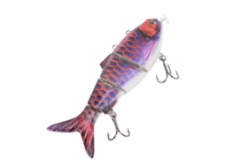 Isca Robótica de Pesca com Led e Propulsor Usb Recarregável