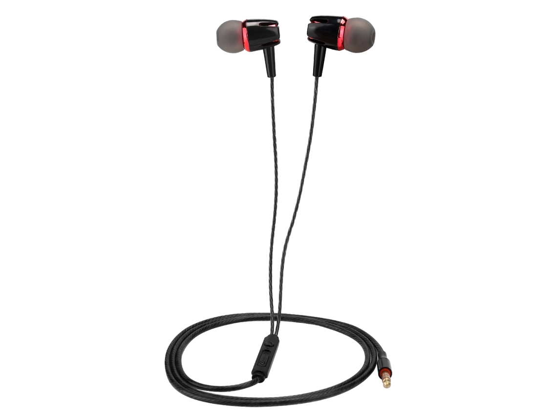Fones De Ouvido Intra-auriculares Estéreo Com Fio Plug-and-play