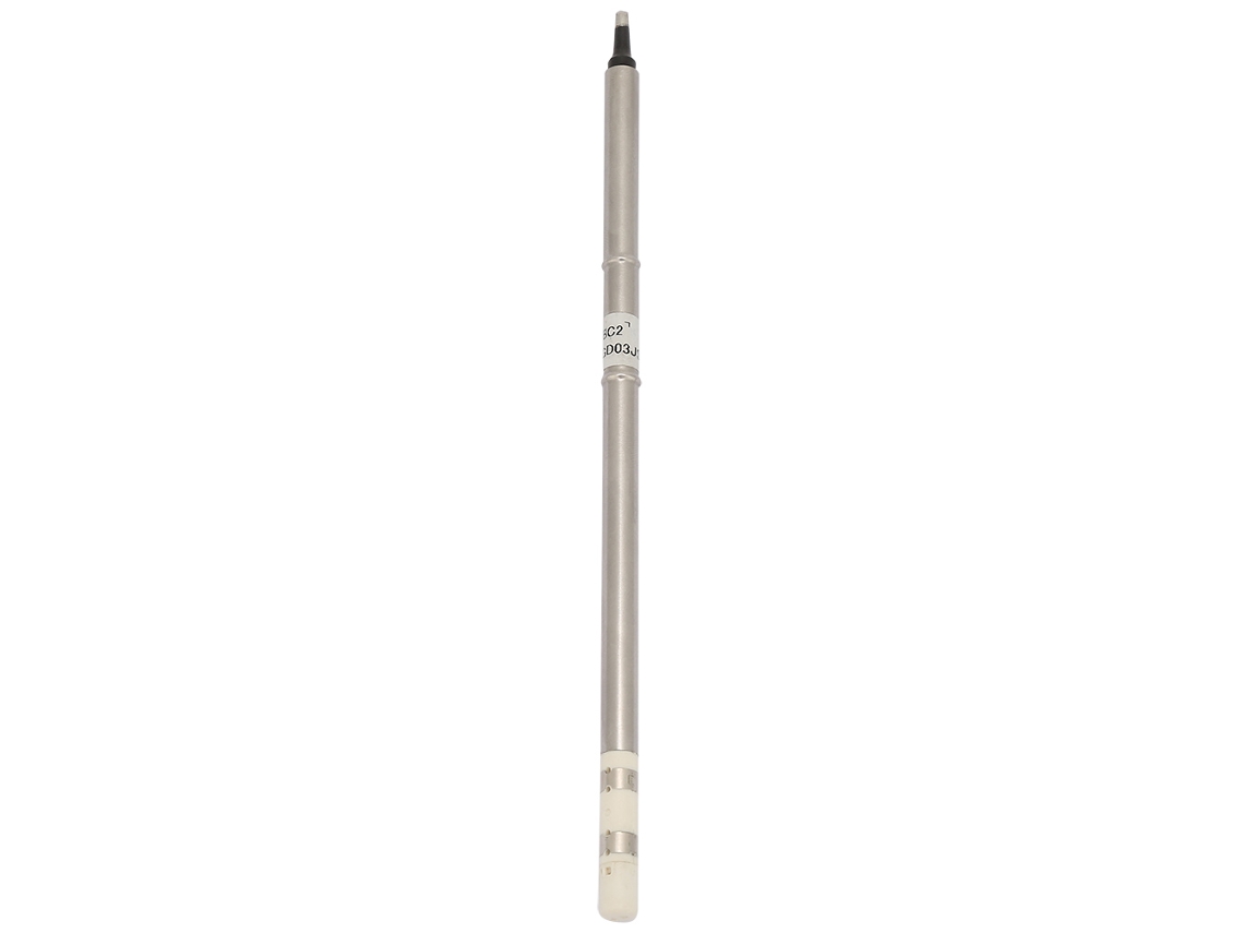 Punta De Soldadura Sin Plomo Série T12 Platada Preta Para Estação De Soldadura Fx-951 (t12-bc2)