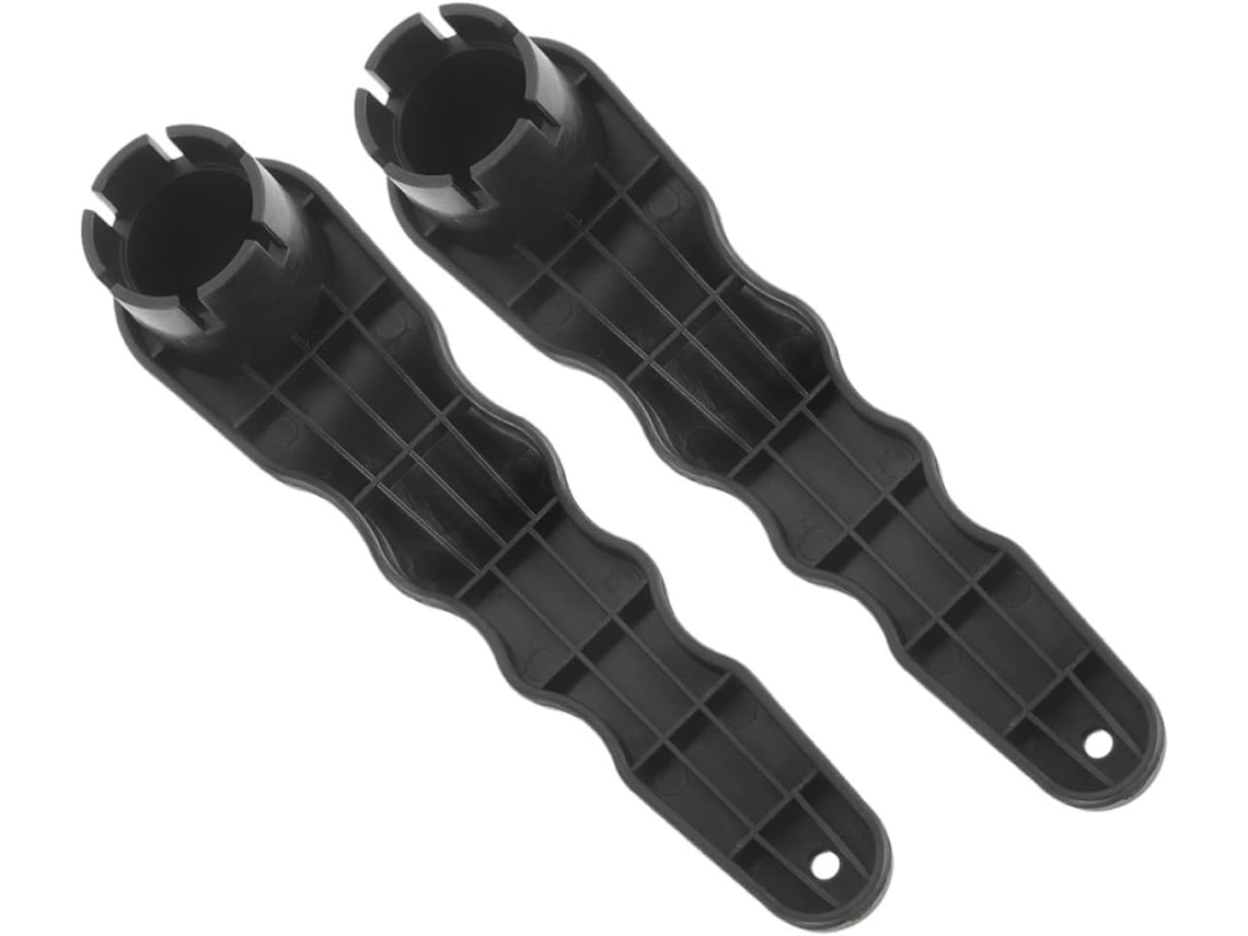Chave De Válvula De Ar De Plástico Preto Para Reparo De Válvulas De Ar, Ferramenta Multifuncional Com 6