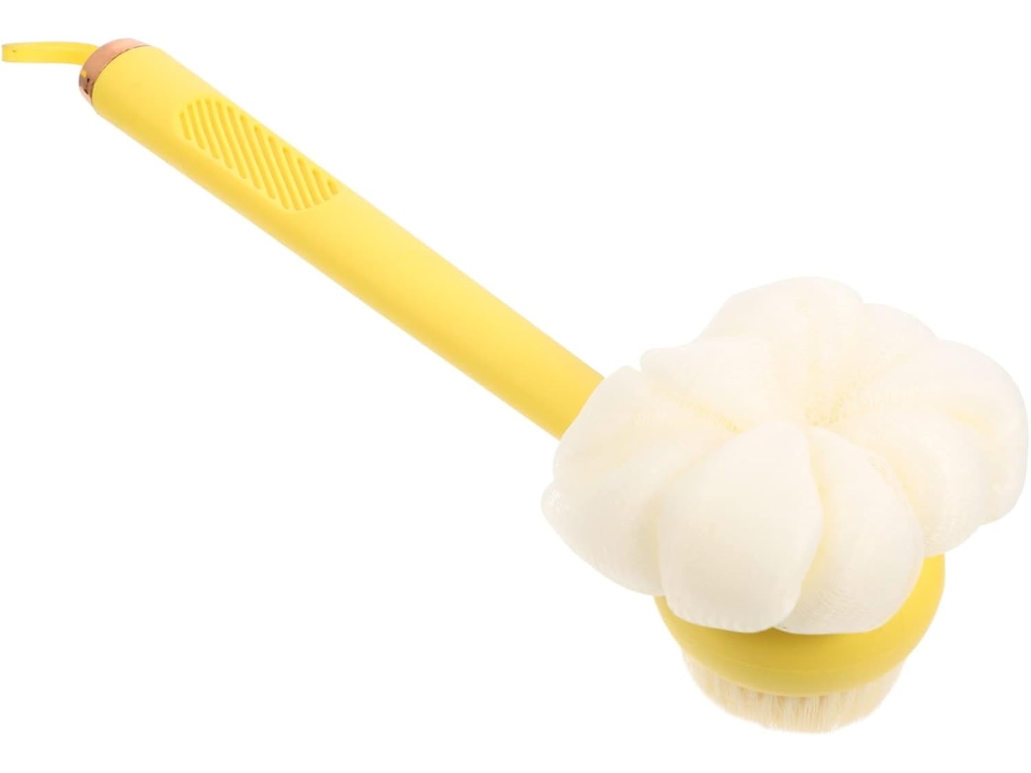Escova De Banho Com Cabo Longo Callaron, Escova Esfoliante Para Corpo E Costas, Limpa E Massageia Todas As Partes Do