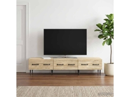 Vidaxl Gabinete Para Tv Com Gaveta Carvalho Sonoma 147 X 34,5 X 30 Cm