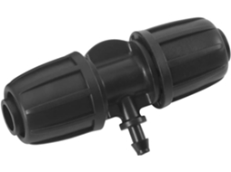 Pacote Com 10 Conectores Em T Para Irrigação, Conector De 16 Mm