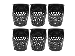 6pcs Cesto De Bilhar Plástico Durável Prático Para Snooker Acessório De Mesa De Bilhar 16cm