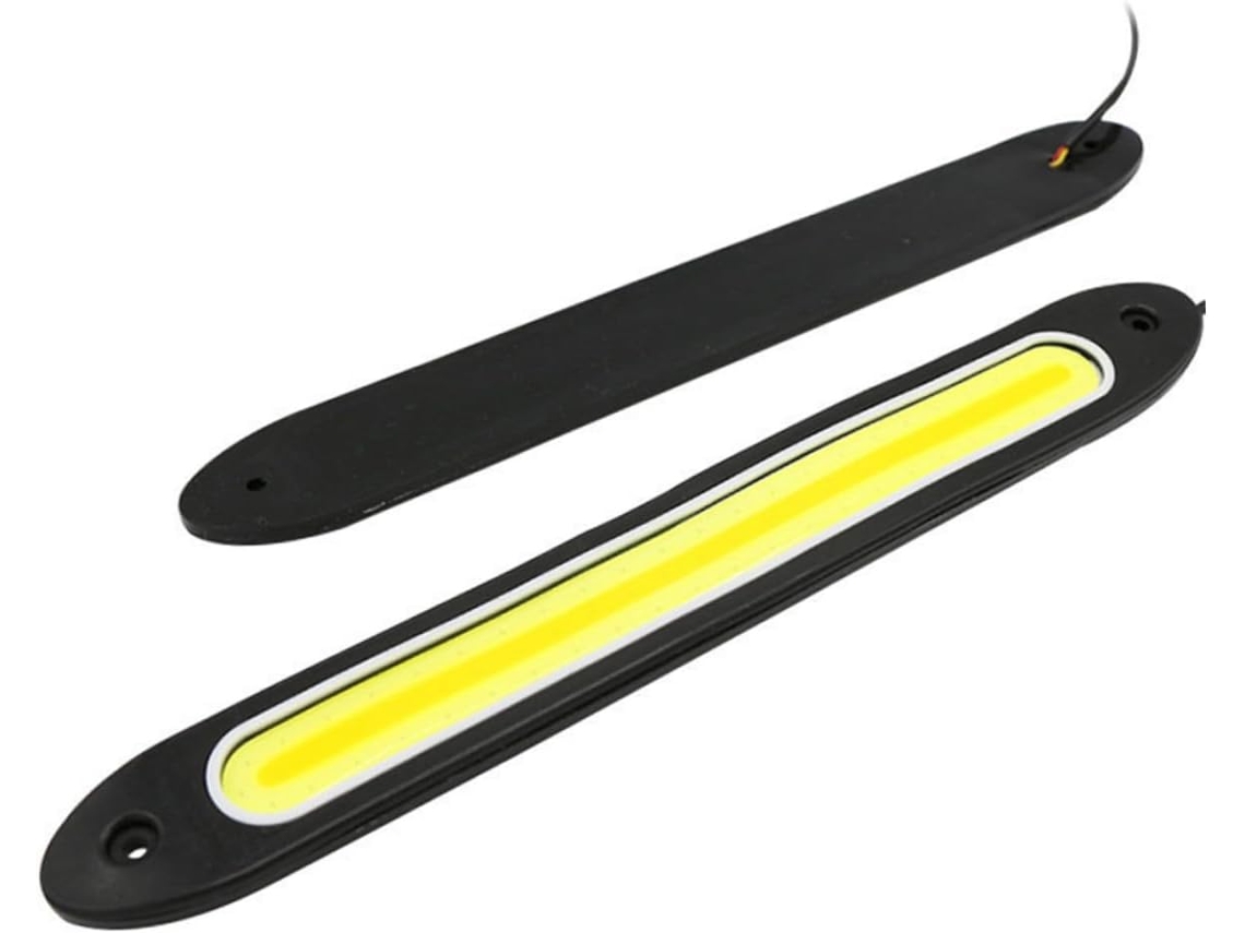 Iplusmile Luzes Diurnas Cob De Alto Brilho E À Prova D Água 2 Unidades Para Iluminação Direcional