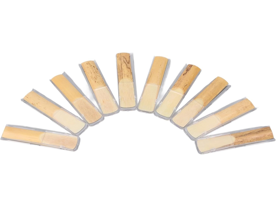 Palhetas Profissionais Para Saxofone Tenor, Material Natural, Força 2.5