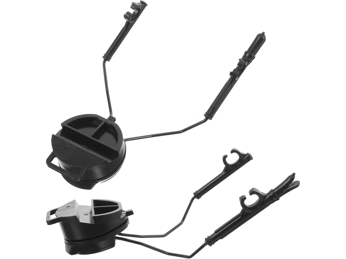 Support De Casque Multifonction Suspendre Rail De Casque Sauvage Noir En Plastique Et Métal, De Bruit, Pour